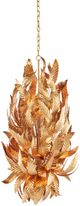 Currey & Company Apollo Contemporary Gold Leaf Chandelier-0