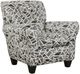 Corinthian Furniture Zara Slate Swivel Accent Chair-0