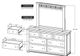 International Furniture Direct Parota III Barrel Brown Dresser-2