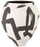 Currey & Company Kenzo Black/White Large Vase-0