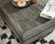 Hammary® Reclamation Place Shiplap Black Olive Rectangular Cocktail Table-2