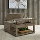 Liberty Furniture Parkland Falls Weathered Taupe Square Lift Top Cocktail Table-2