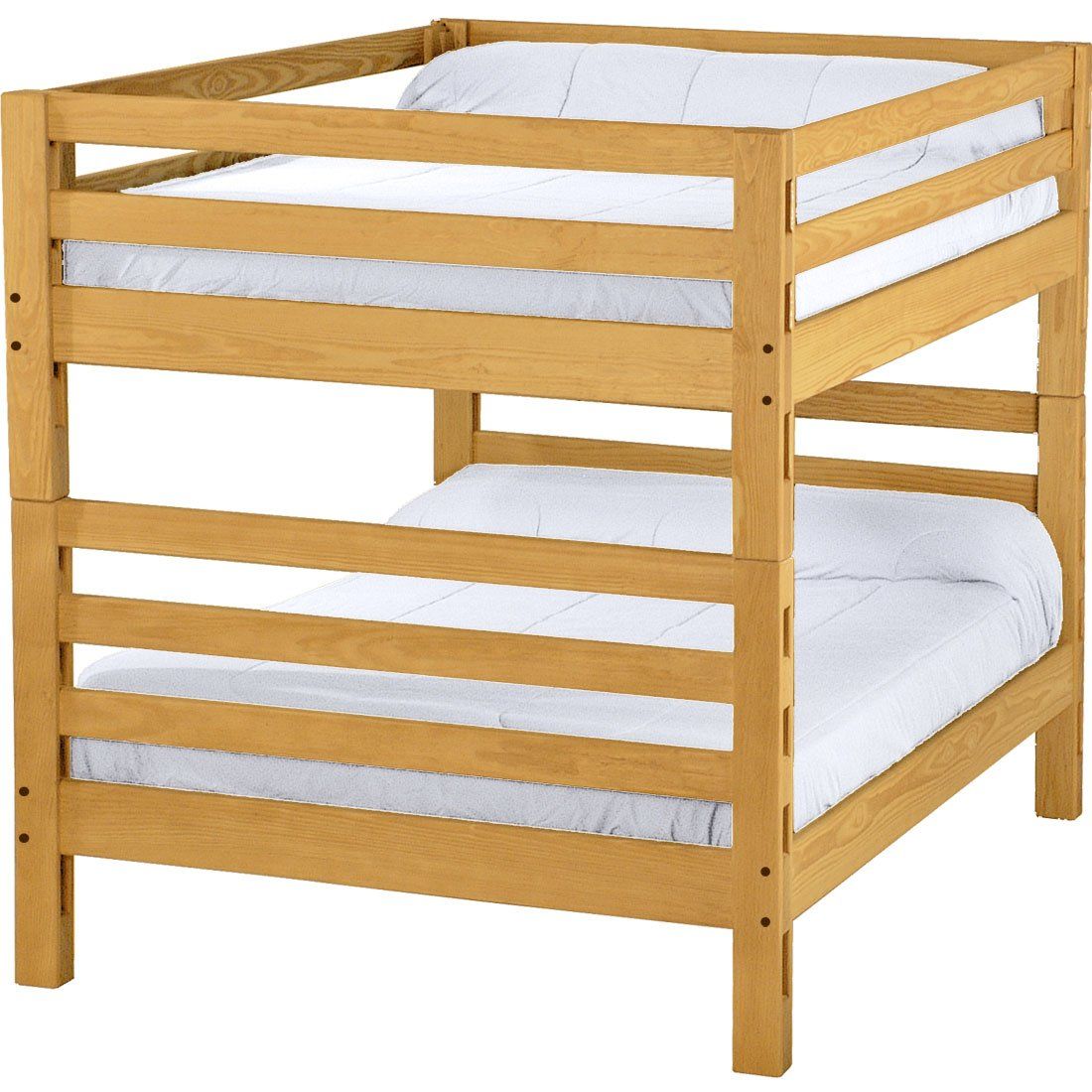 Crate Designs™ Furniture Queen/Queen Ladder End Bunk Bed