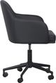 TOV Furniture Sydney Black Vegan Leather Office Desk Chair-4