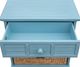Cottage Creek Furniture Beachfront Ocean Blue Basket Nightstand-3