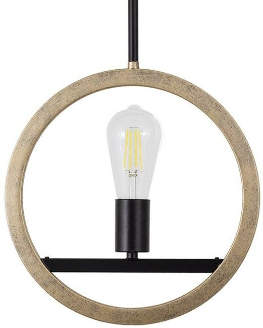 YHD Oil Rubbed Bronze 1-Light Pendant Lighting-2