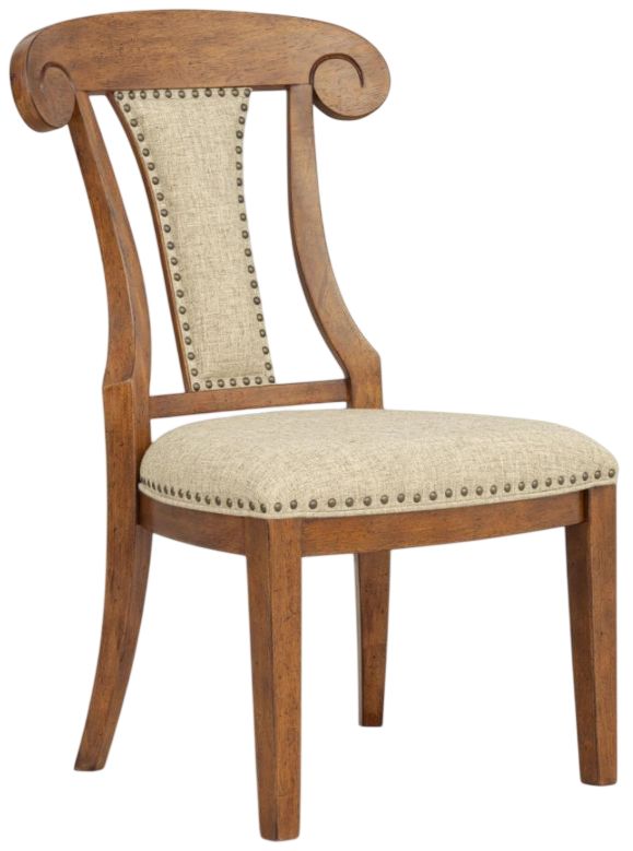 Legacy Classic Echelon Heritage Walnut Dining Side Chair-0