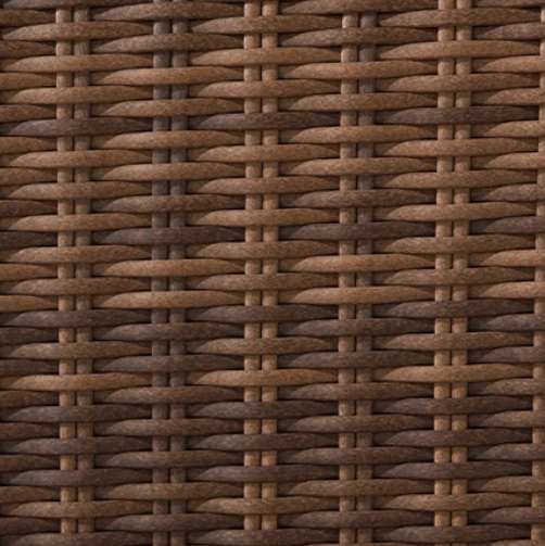 Signature Design by Ashley® Angel Island Brown/Gray Aluminum/Fabric/Wicker Outdoor Swivel Lounge Chair-5