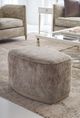 Caracole® Small Wonder Caracole Upholstery Beige Ottoman-4