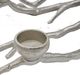 A & B Home Nickel Tea Light Holder -3