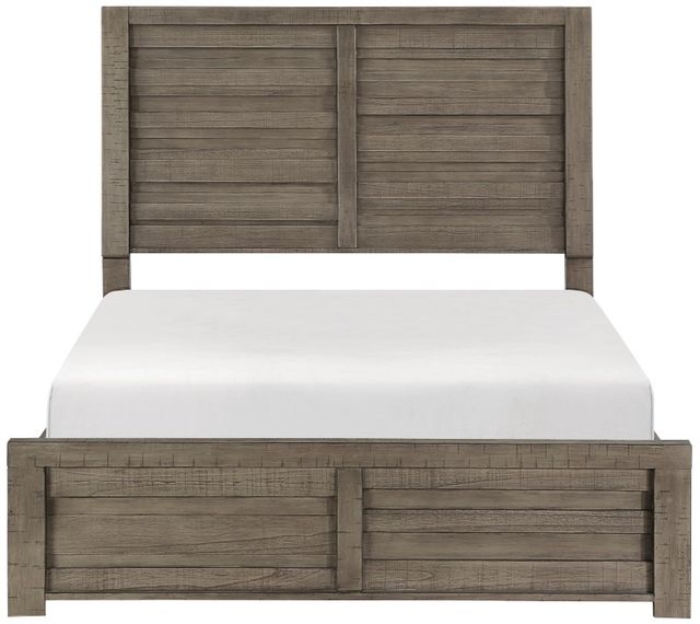 Homelegance® Longview Gray Full Panel Bed-2