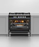 Fisher & Paykel 36" Black Pro Style Natural Gas Range-5