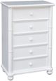 Cottage Creek Furniture Beachfront White Chest-0