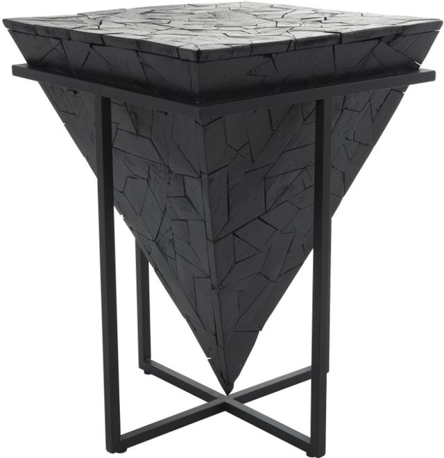 Deco Marche Black Accent Table-0
