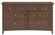 Whittier Wood® Furniture McKenzie Java Dresser-0