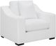 Coaster® Ashlyn White Chair-0