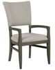 Kincaid Furniture Cascade Gray Hyde Arm Chair-0