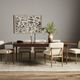 Four Hands Harper Toasted Walnut Extension Dining Table-1