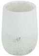 A & B Home Earthy White Round Cement Planter-1