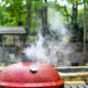 Kamado Joe® Big Joe III 24" Red Freestanding Charcoal Grill-4