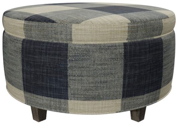 Craftmaster® Customizable CM Modern Ottoman-2