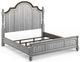 Flexsteel® Plymouth® Distressed Graywash King Bed Rails-1