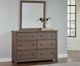 Vaughan-Bassett Fundamentals Gray Dresser-2