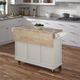 homestyles® Dolly Madison White Kitchen Cart-4