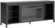 Signature Design by Ashley® Cayberry Black 60" TV Stand with Electric Fireplace-0