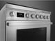 Smeg Portofino Aesthetic 30" Stainless Steel Freestanding Dual Fuel Natural Gas Range-3
