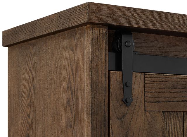 Martin Furniture Avondale Weathered Oak Bookcase-1