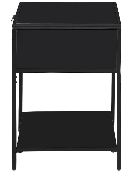Coaster® Amherst Black Side Table with Drawer-3