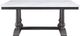 ACME Furniture Yabeina Marble Top Dining Table with Gray Oak Base-2