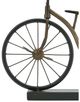 A & B Home Black/Bronze Big Wheel Bicycle Statuary-3