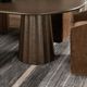 Crestview Calloway Stained Dark Brown Oval Dining Table-4