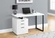 Monarch Specialties Inc. White Computer Desk-0