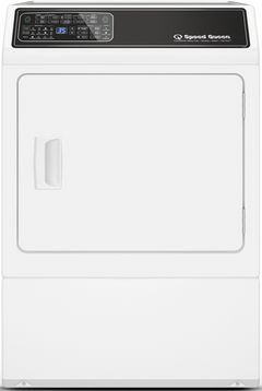 Speed Queen® DF7 7.0 Cu. Ft. White Front Load Electric Dryer
