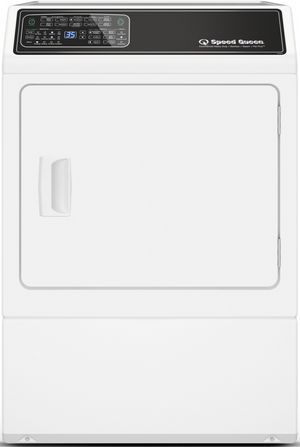 Speed Queen® DF7 7.0 Cu. Ft. White Front Load Electric Dryer