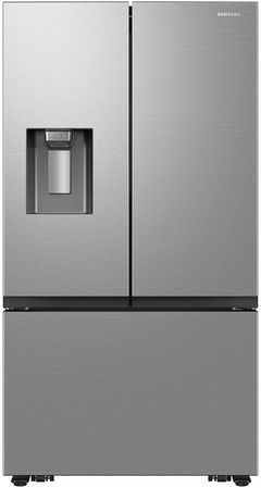 Samsung 36 in. 31 Cu. Ft. Fingerprint Resistant Stainless Steel Freestanding French Door Refrigerator