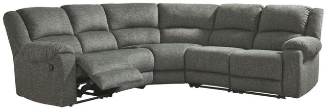 Signature Design by Ashley® Goalie 5-Piece Pewter Reclining Sectional-0
