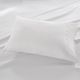 Olliix by Madison Park White California King 3M Microcell All Season Moisture Wicking Lightweight Sheet Set-1