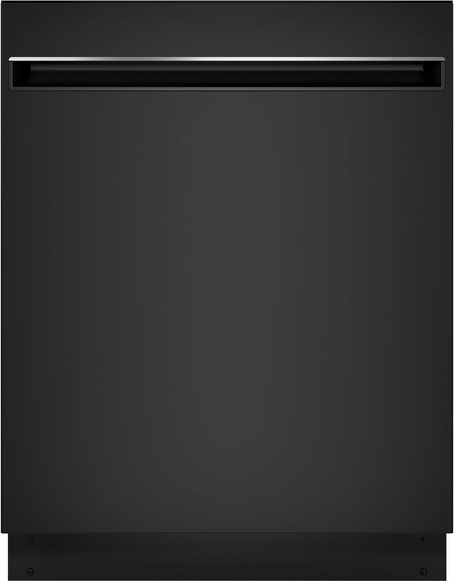 GE® 24" Black on Black Built-In Dishwasher-0