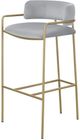 Coaster® Comstock Gold/Gray Upholstered Bar Stool-3