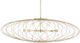 Currey & Company Gambit Contemporary Silver Leaf Chandelier-0
