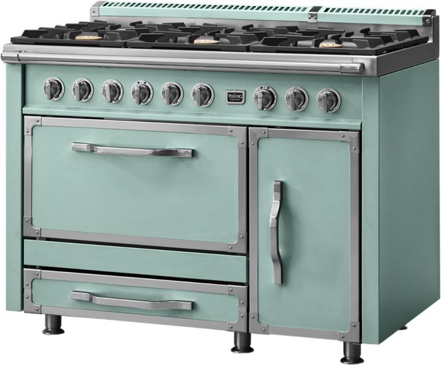 Viking® Tuscany 48" Splash Pro Style Dual Fuel Range-3