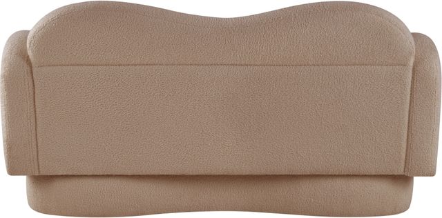 Meridian Furniture Bloom Beige Teddy Fabric Loveseat-2