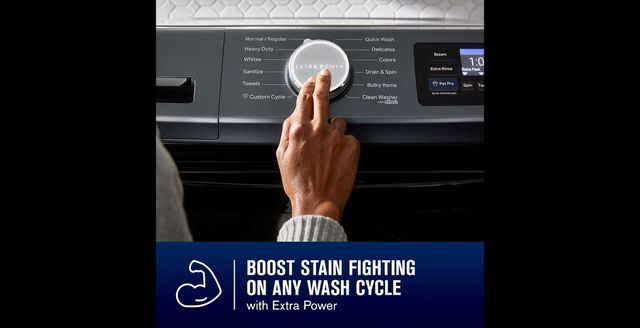 Maytag® 5.0 Cu. Ft. White Front Load Washer -5