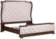 Liberty Furniture Provence Park 4-Piece Chateau Brown/Cream Queen Bedroom Set-2
