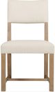 Hooker® Furniture Driftwood Lovegood Bisque/Worn Saddle Upholstered Dining Side Chair-2