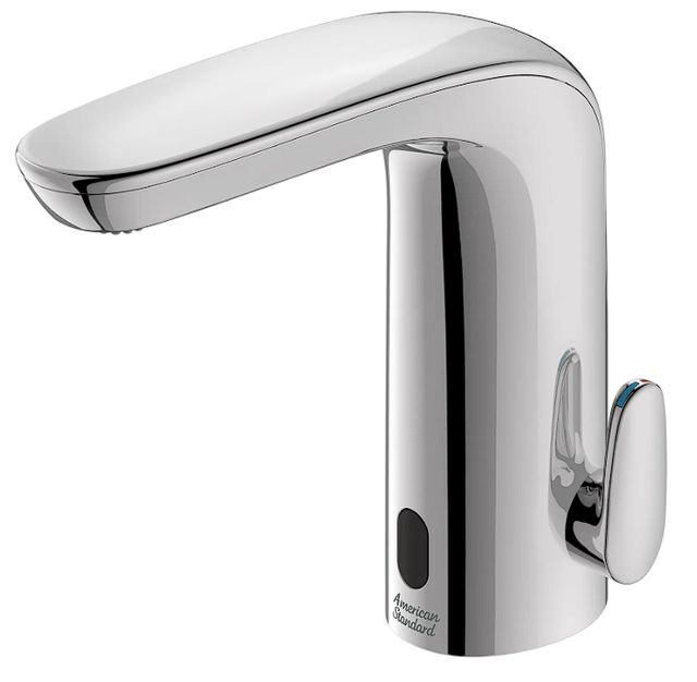 American Standard Selectronic® Polished Chrome NextGen Touchless Faucet, Battery-Powered with Above-Deck Mixing-1